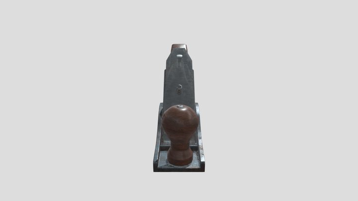 Hand Plane 3D Model