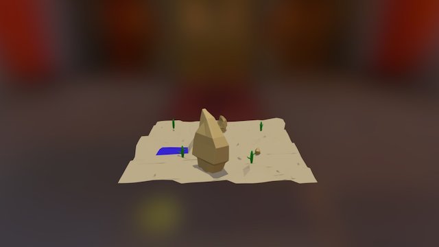 Desert_Terrain 3D Model