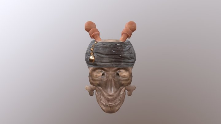 Skull Ring 3D Model