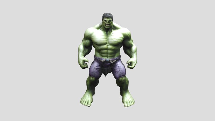 The Incredible Hulk (2008 Edward Norton) 3D Model