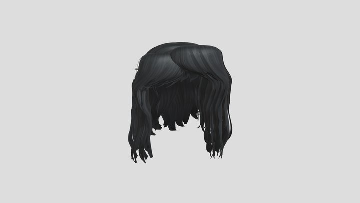 Short mihari hair fanmade 3D Model