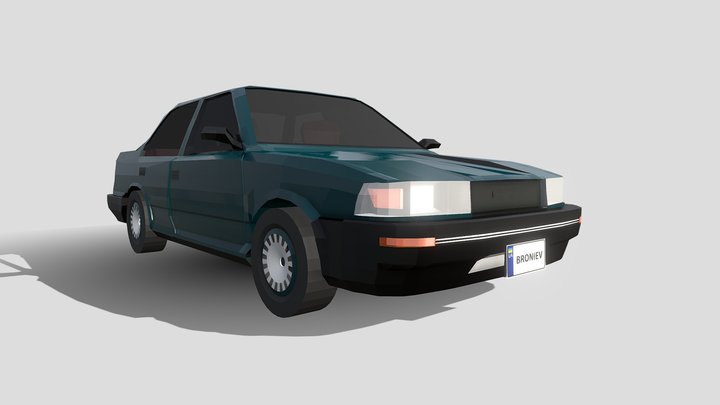 Toyota AE92 3D Model