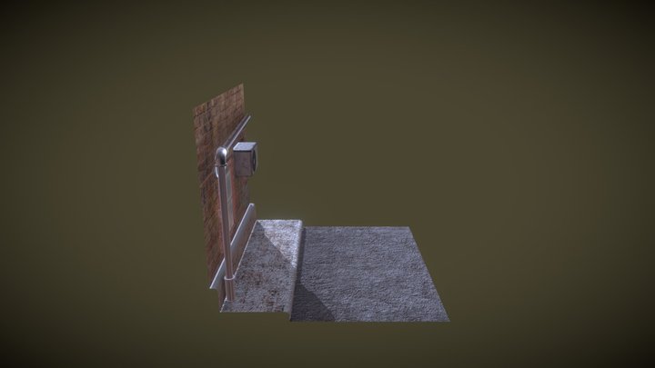 Alley 3D Model