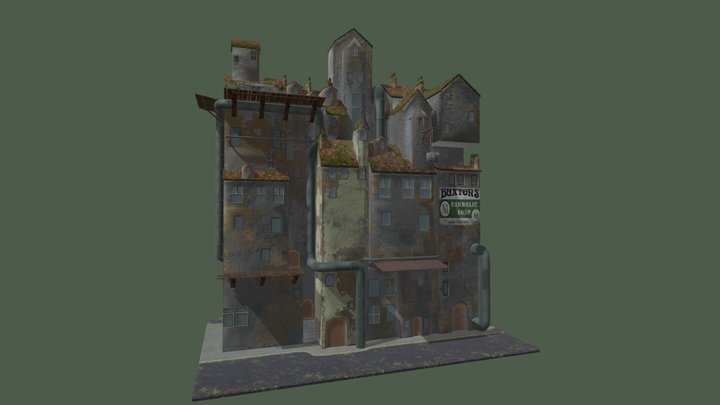 District of Dustrum 3D Model
