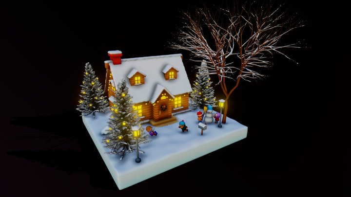 Christmas_Moment 3D Model