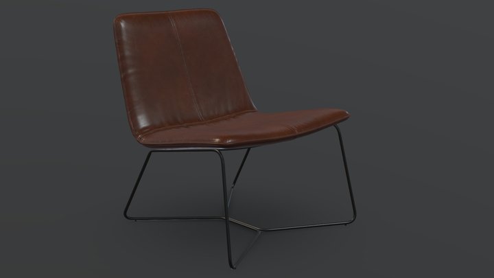 West Elm Lounge 3D Model