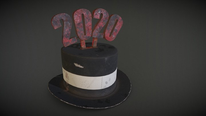 2020 Top Hat 3D Model