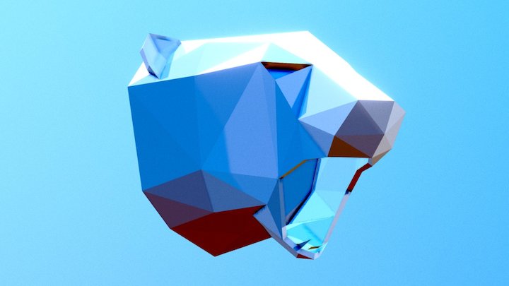 Polar Bear 3D Model
