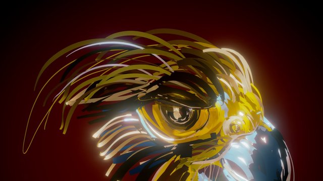 Peter Shearer Falcon June2016 02 3D Model