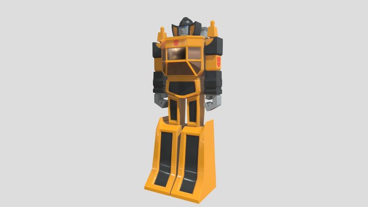 Sunstreaker Transformers Toy 3D Model