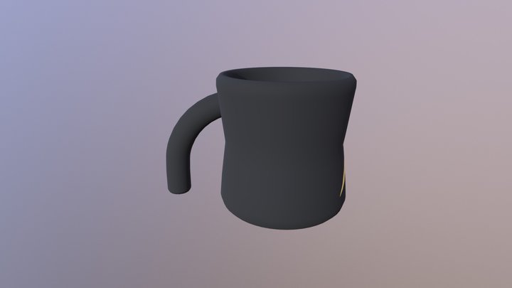 Coffee Mug Logo 3D Model