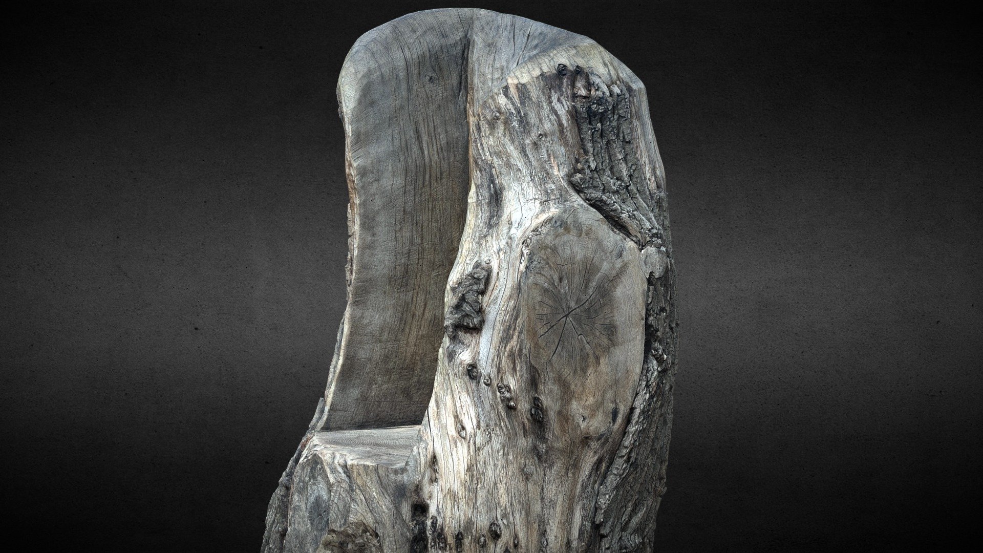 Park Throne Chair — Sketchfab embed 3D viewer