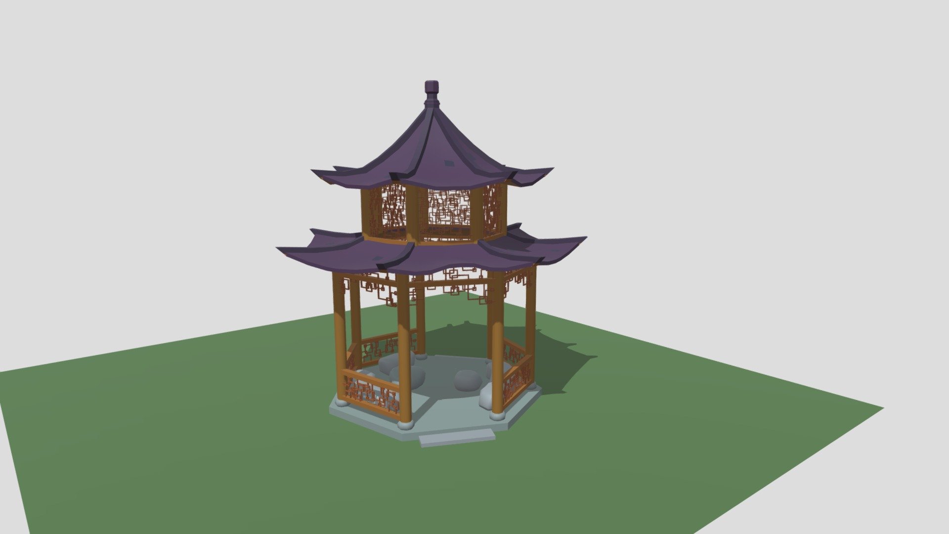 Gazebo Draft - Download Free 3D model by simanovskydmitry [1295957 ...