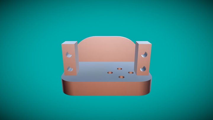 SUPPORT_SERVOMOTEUR 3D Model