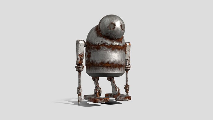 Machine from Nier Automata 3D Model
