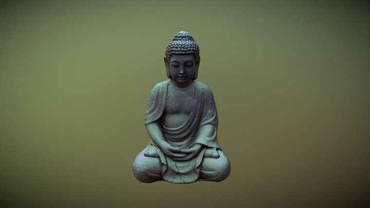First Photogrammetry with Buddha 3D Model