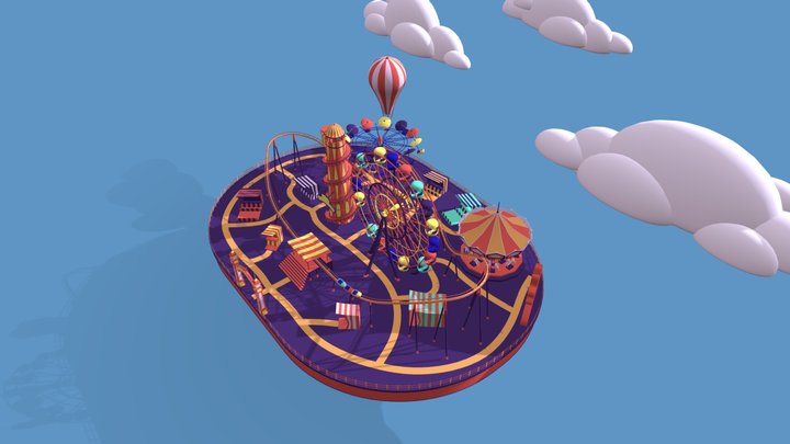 fairground 3D Model
