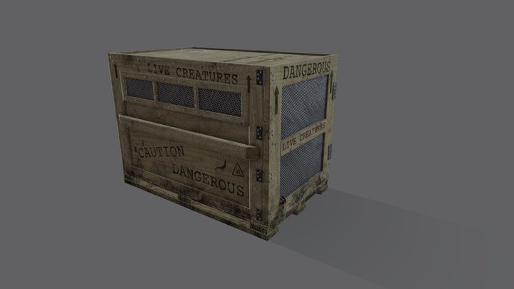 Creature Cage 3D Model