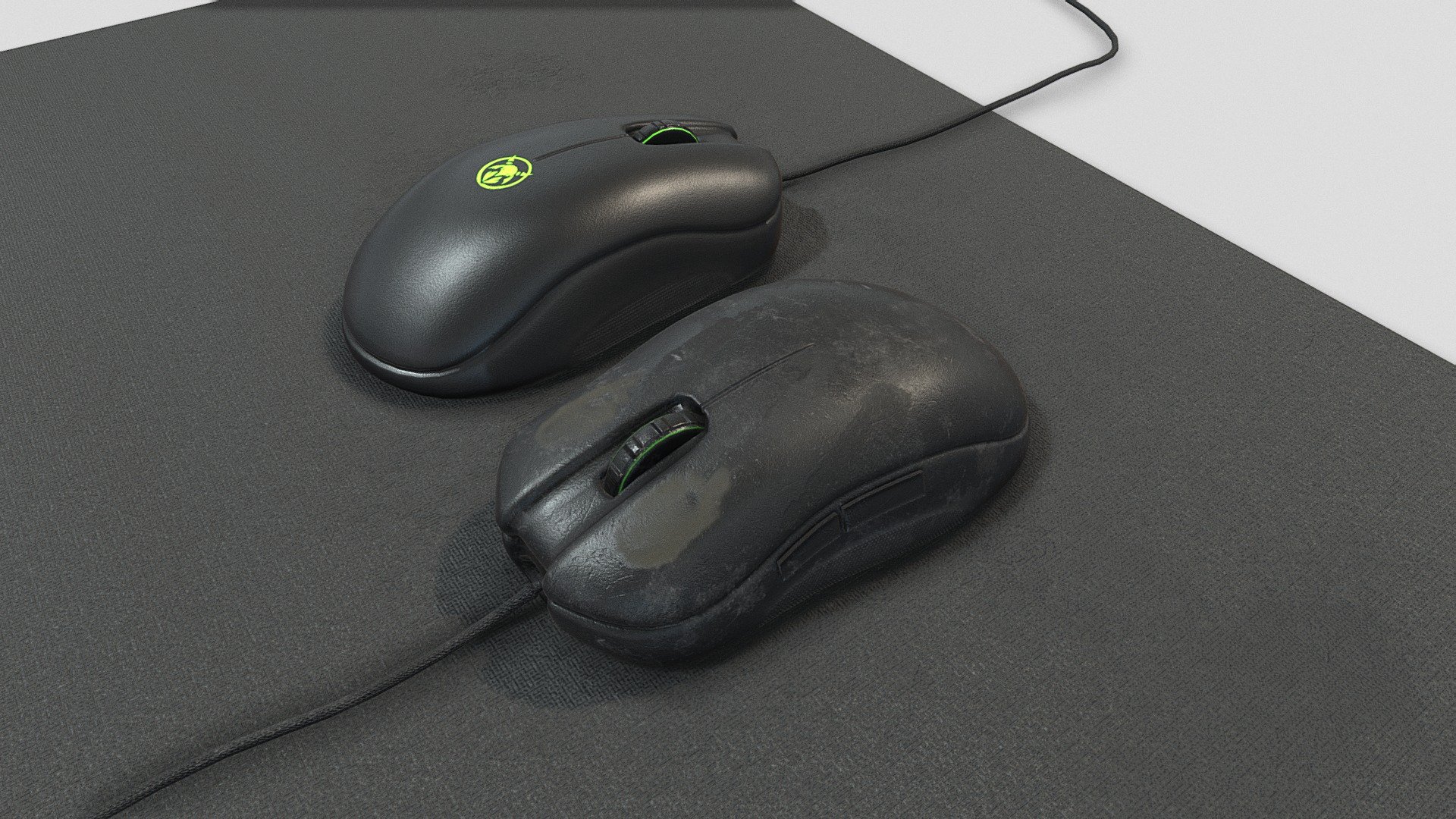 Computer mice and pad - Buy Royalty Free 3D model by Sousinho [129987b ...