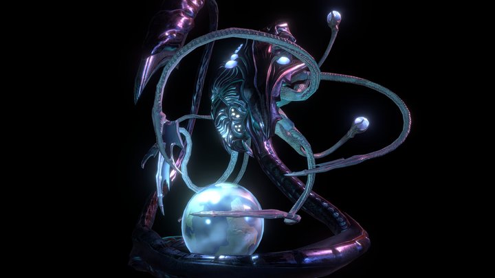 Nyx - Planets Devouring Entity 3D Model