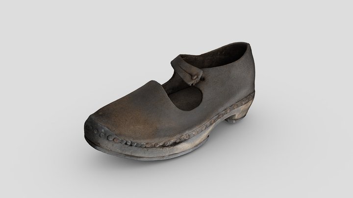 Victorian Shoe 3D Model