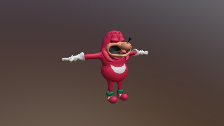 Uganda-knuckles 3D models - Sketchfab