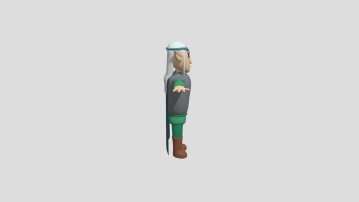 elf 3D Model
