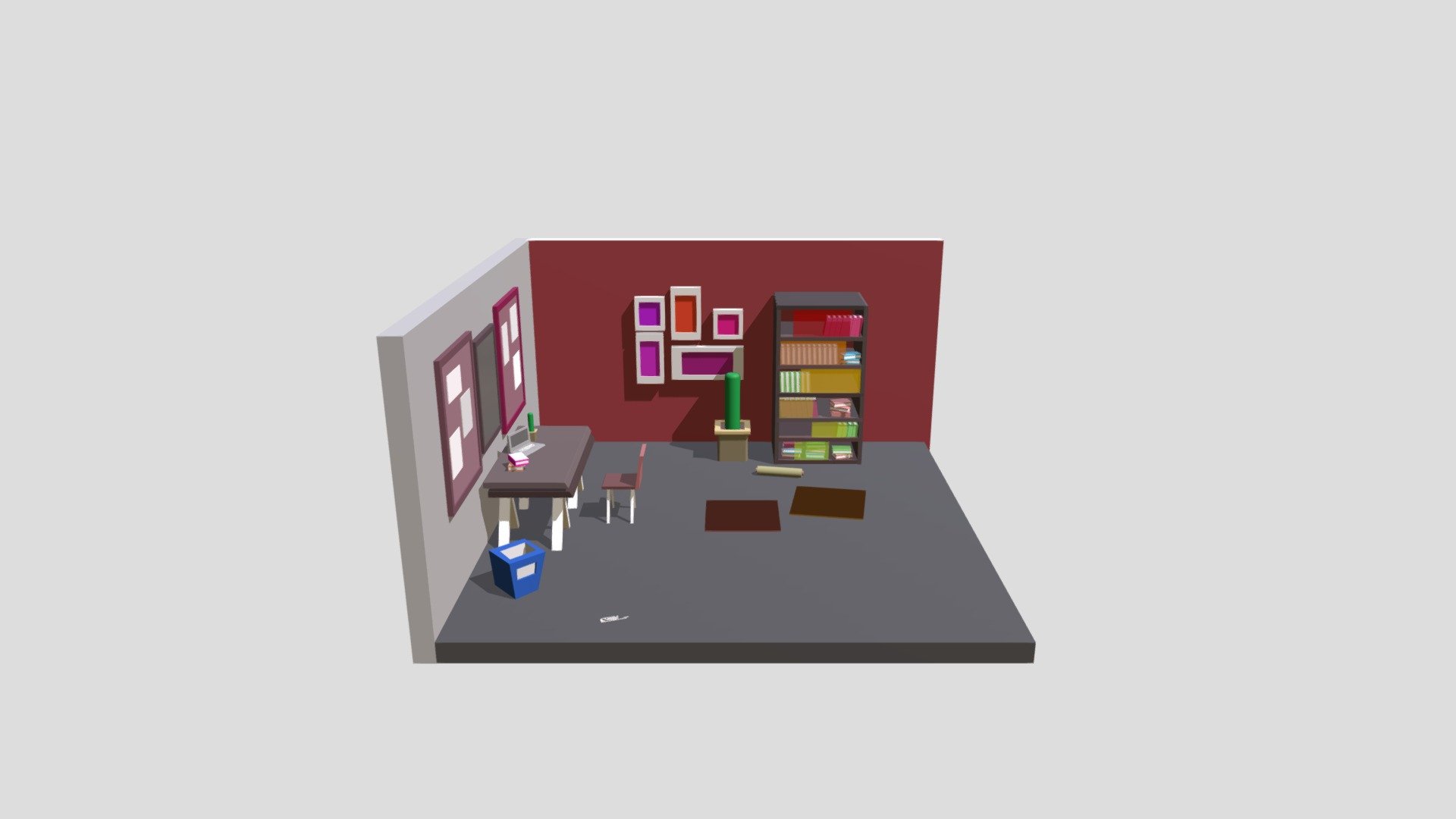 Escritório - Diorama