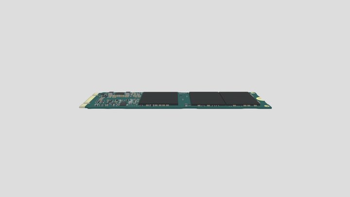 Model:SDD type : M2 256GB 3D Model