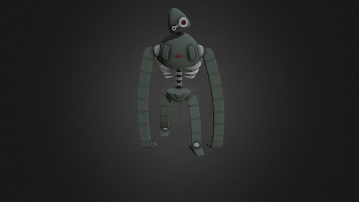 Laputa Robot 3D Model