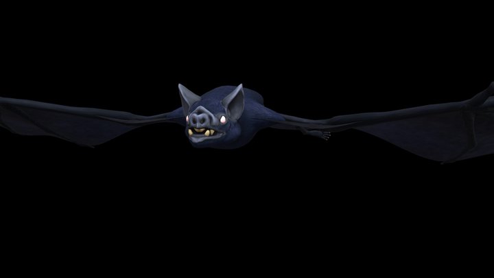 Count De Money Bat 3D Model