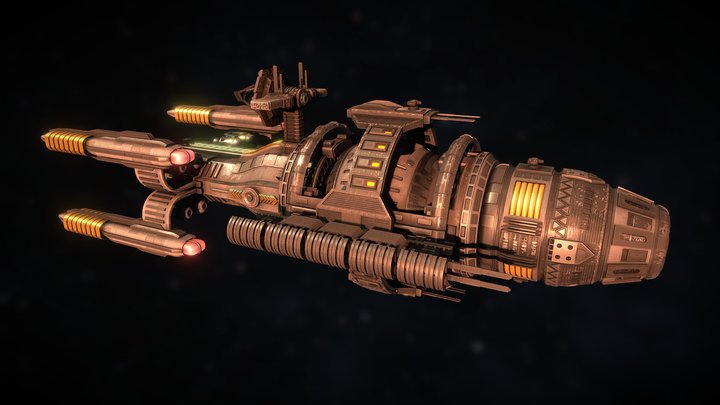 Waldeinsamkeit-class Strategic Survey Vessel – Free 3D Model STL
