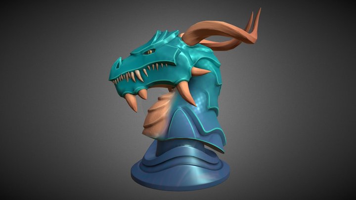 Dragon head 3D Model