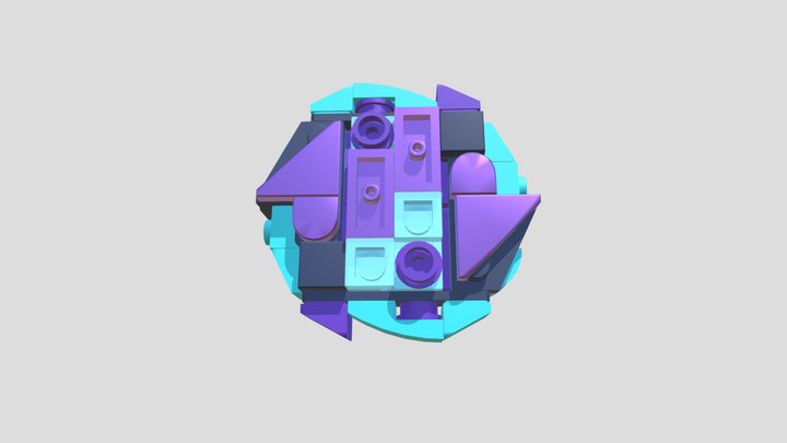 Lego Beyblade 1 3D Model
