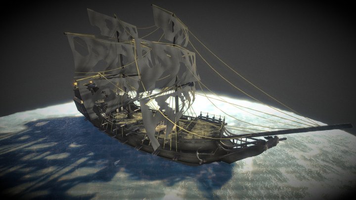 The Black Pearl 3D Model