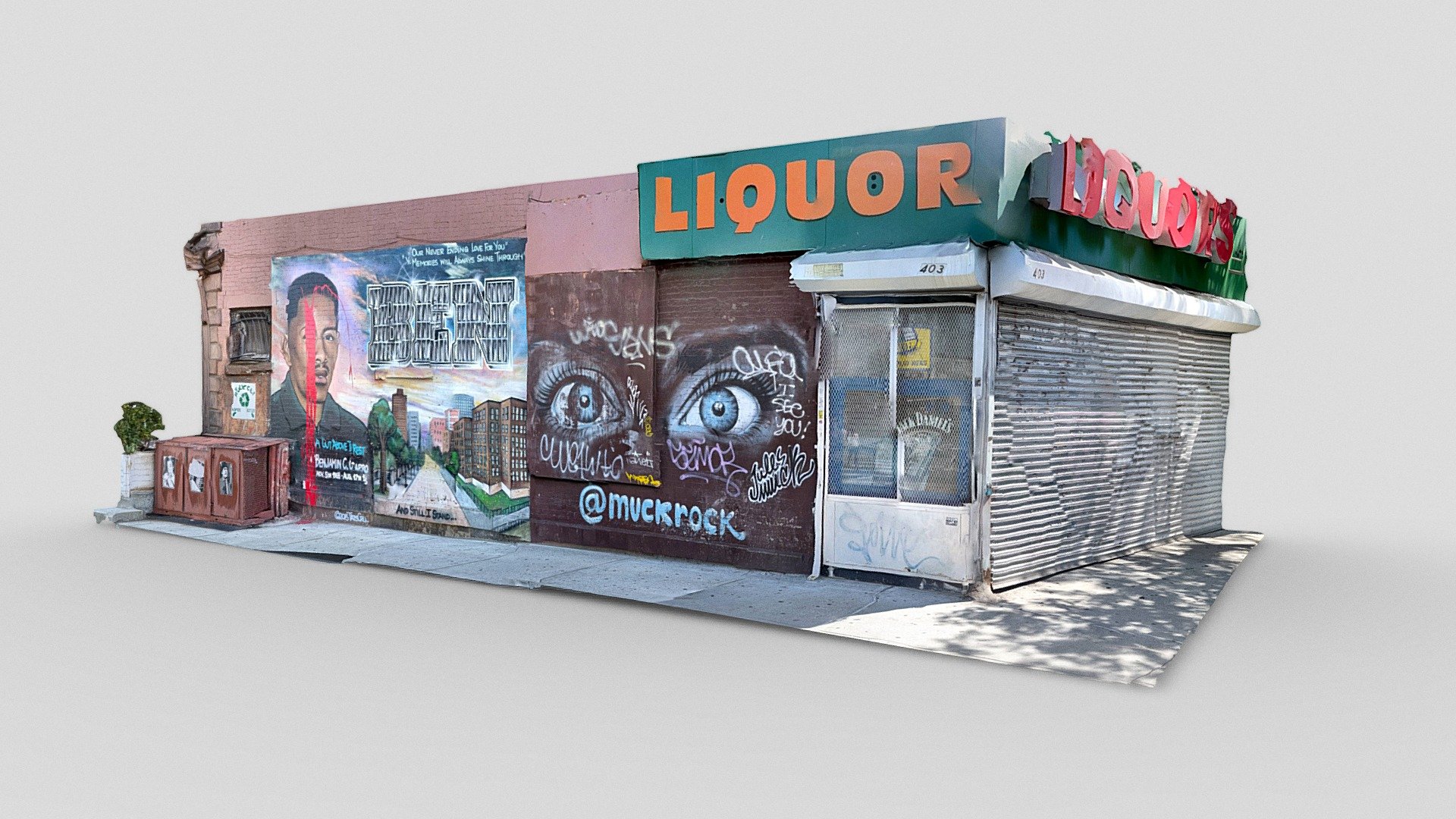 muckrock mural Download Free 3D model by alban [12a4c07] Sketchfab