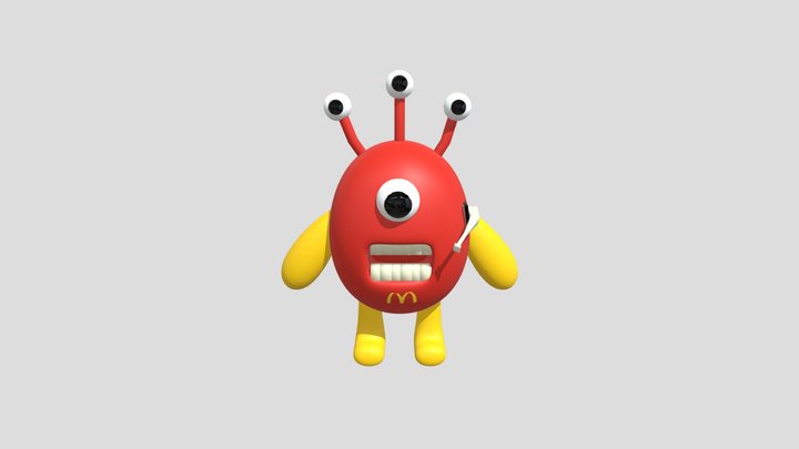 Monstruomcdonalds 3D Model