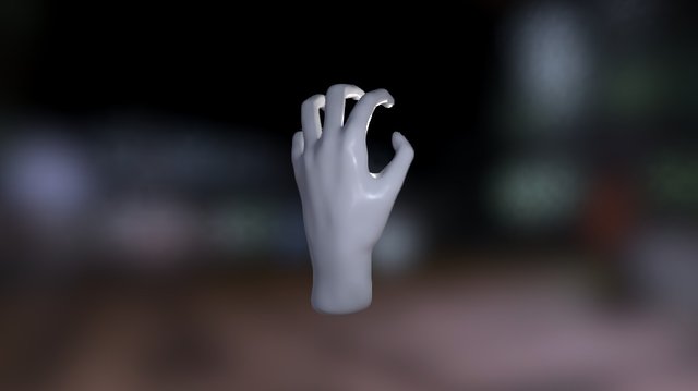 Mannequin Hand 3D Model