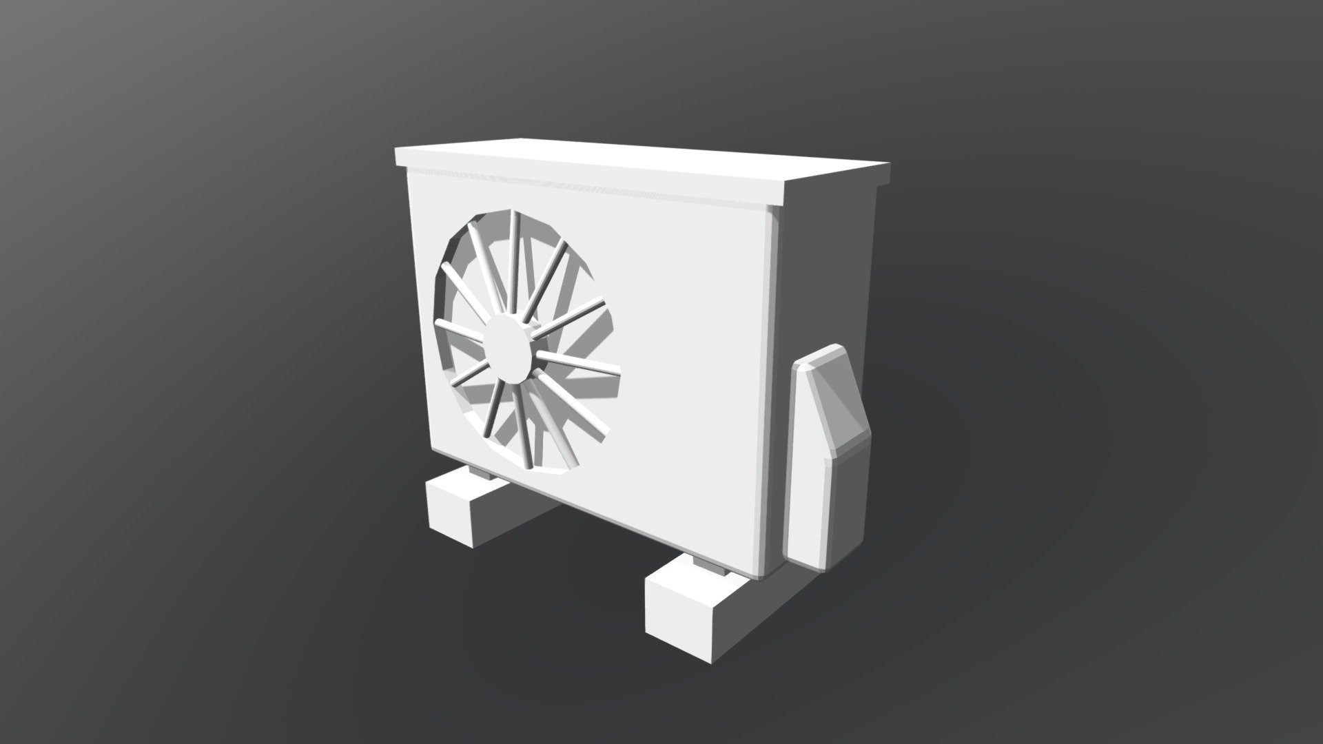 Outdoor Unit (Low Poly)