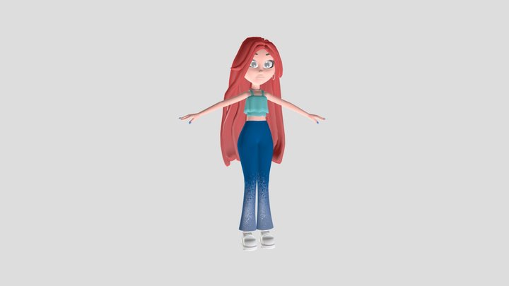 Chelsea Ruby Gillman Teenage Kraken – Gratis 3D-model STL