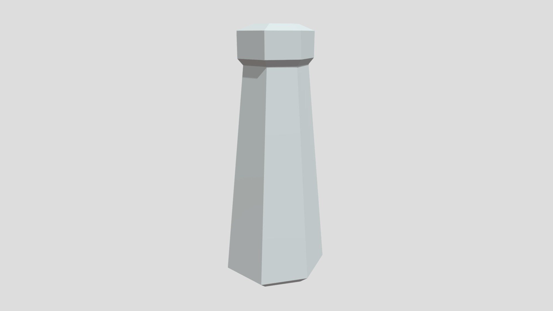 Salero Low Poly