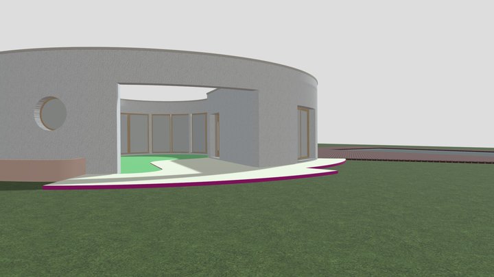 Villa Contemporaine Concept Jacques PIERRE 3D Model