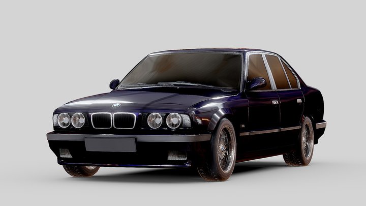 BMW 5 Series E34 — Free