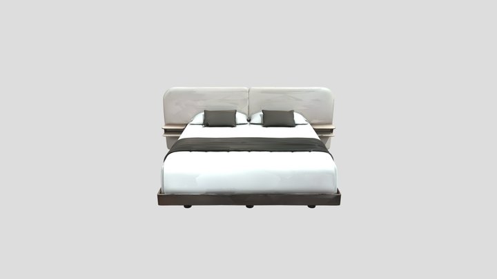 CAMA BILBAO LONG ARTEMISA+NOCHEROS BILBAO 3D Model