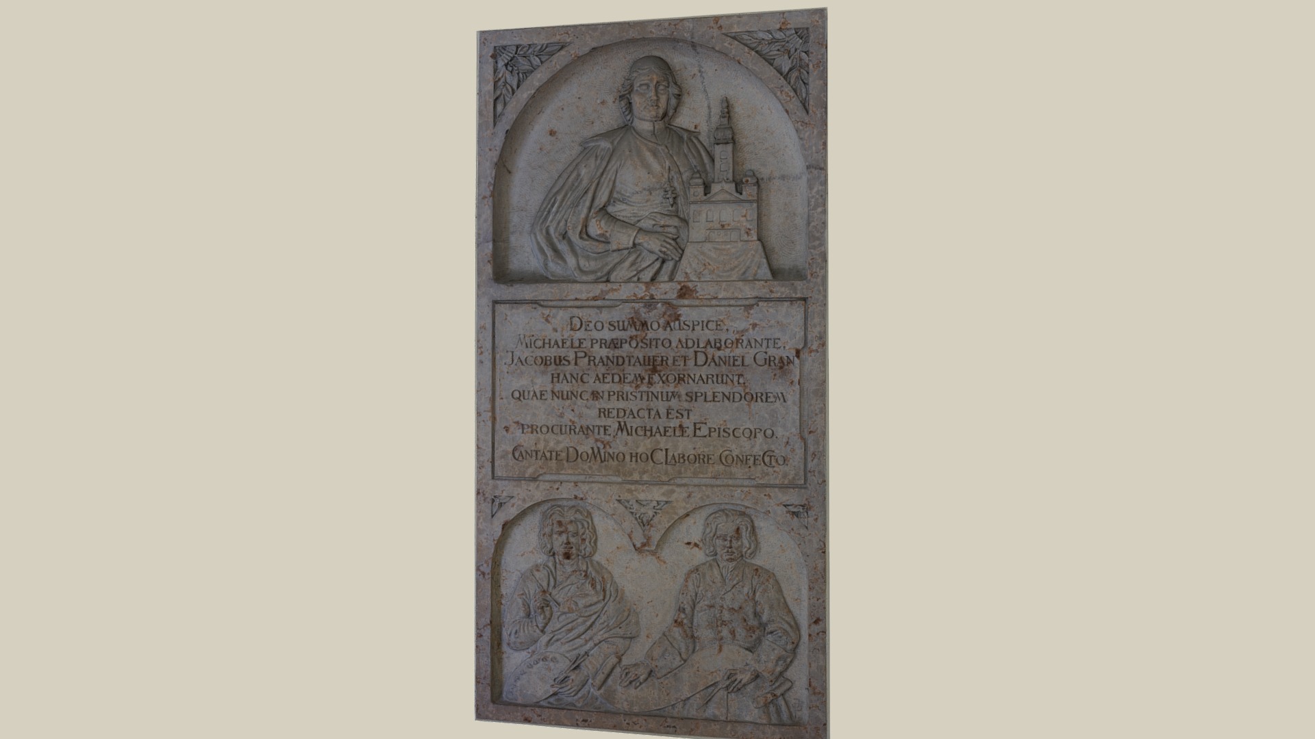 3D model Relief - This is a 3D model of the Relief. The 3D model is about text.
