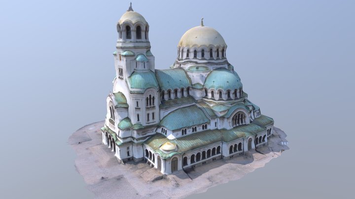 Alexander Nevski Cathedral 3D Model