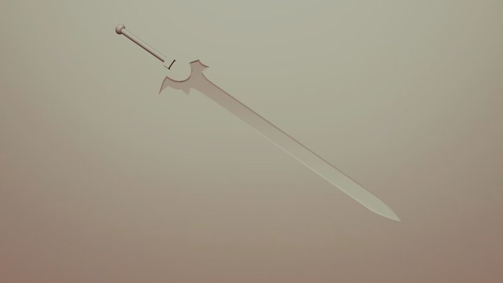 Kirito-Sword 3D Model
