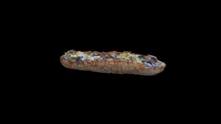 더블업피자바게트 3D Model