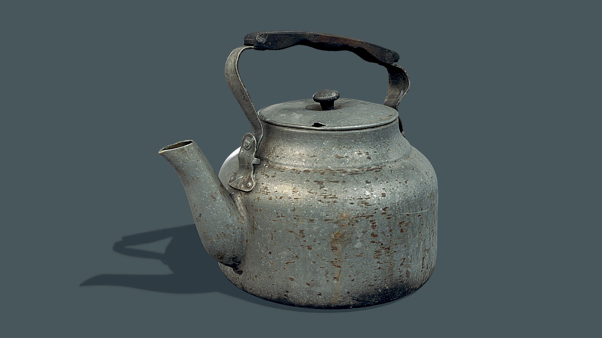 Old Soviet Teapot - 3D model by kanistra [12aa10e] - Sketchfab