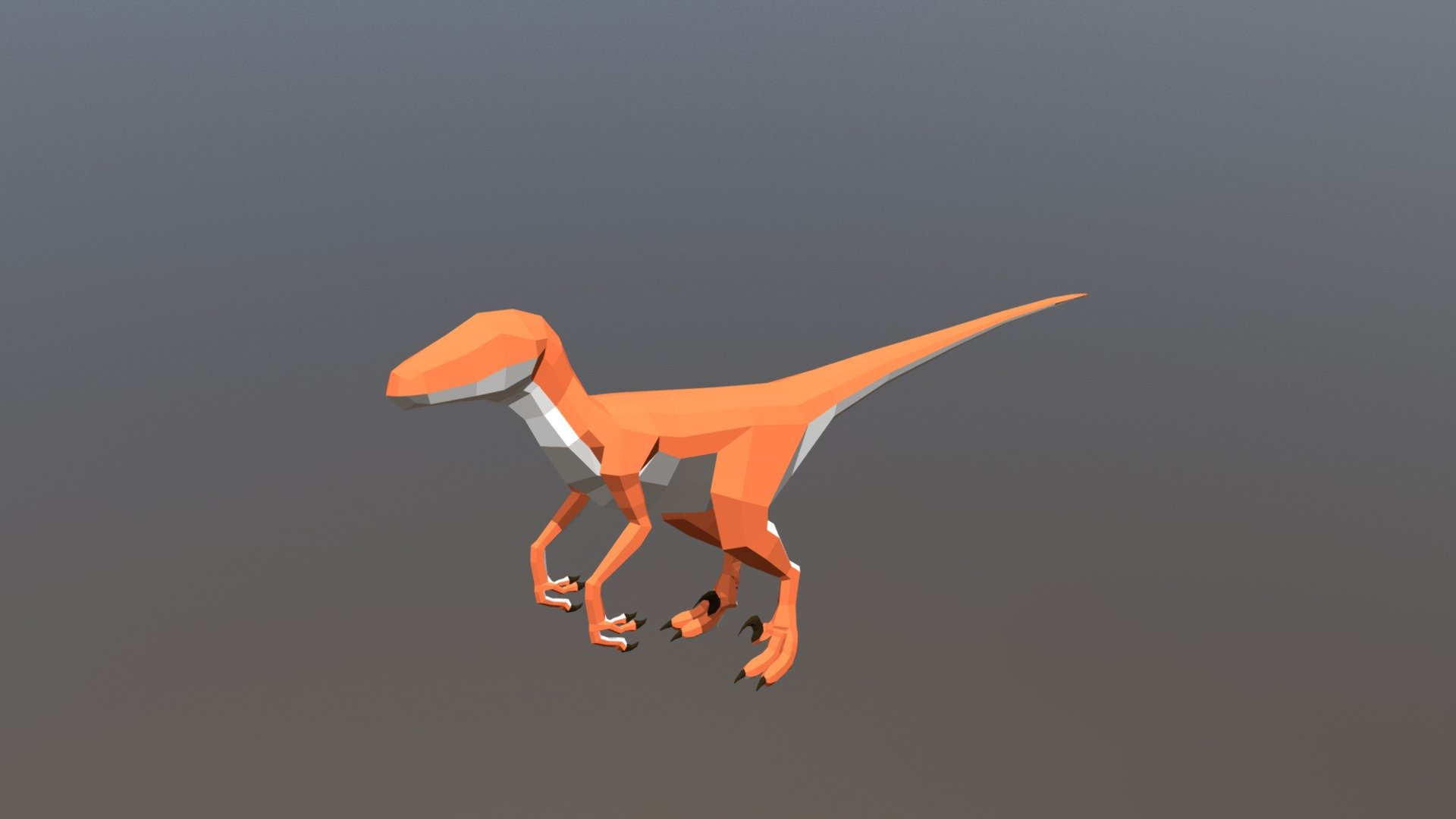 Low Poly Raptor
